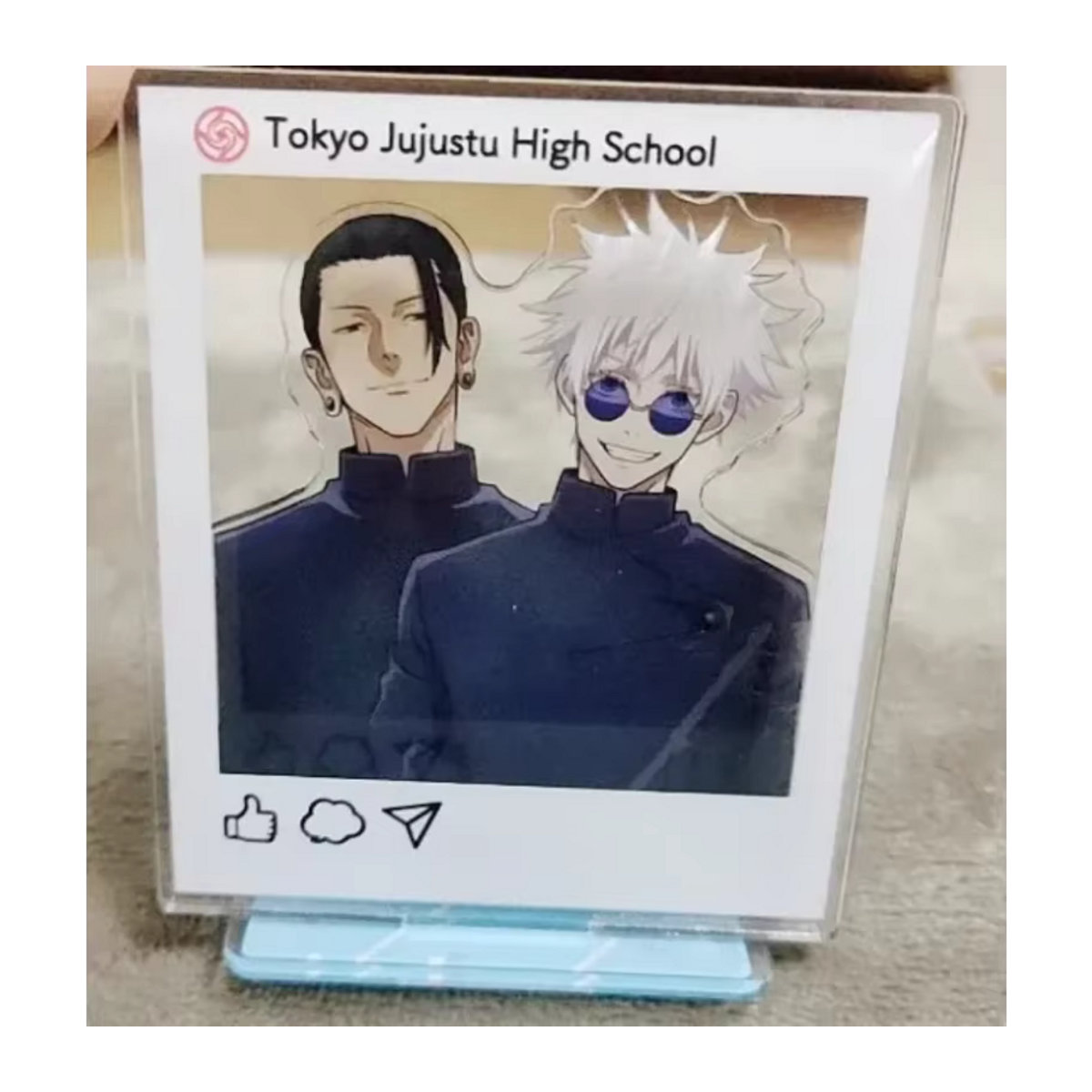 Bandai Jujutsu Kaisen Acryl-Standfigur Gojo Satoru und Getou Suguru mehrfarbig - Bild 5