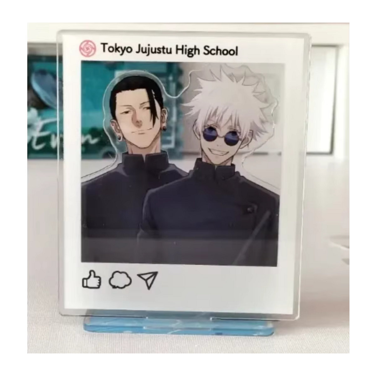 Bandai Jujutsu Kaisen Acryl-Standfigur Gojo Satoru und Getou Suguru mehrfarbig - Bild 6