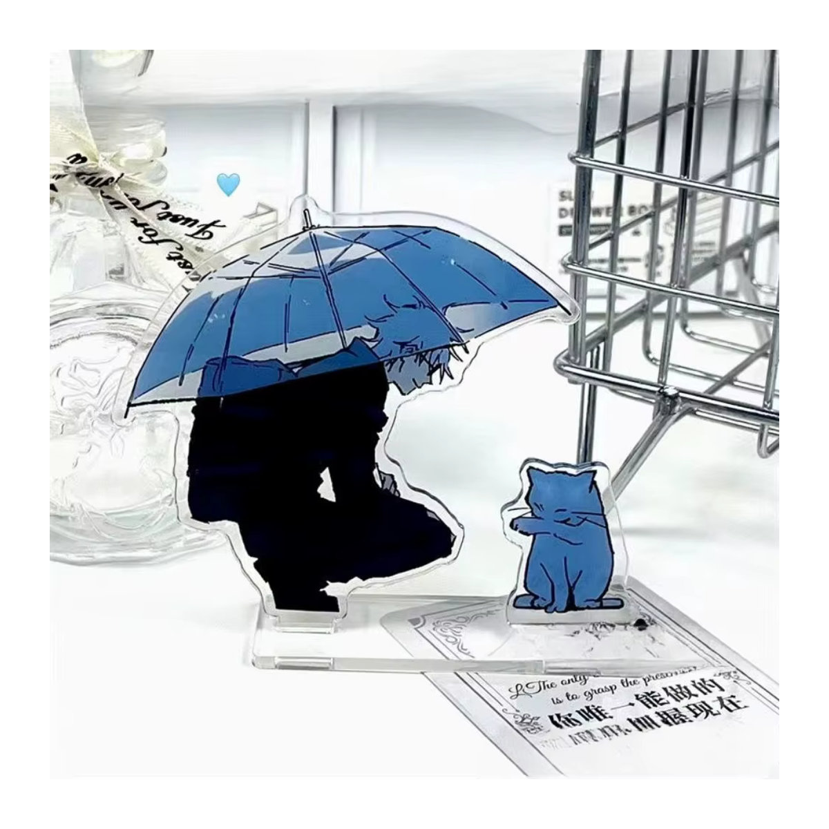 Bandai Jujutsu Kaisen Acryl-Standfigur Satoru Gojo und Geto Suguru Anime-Dekoration mehrfarbig - Bild 2