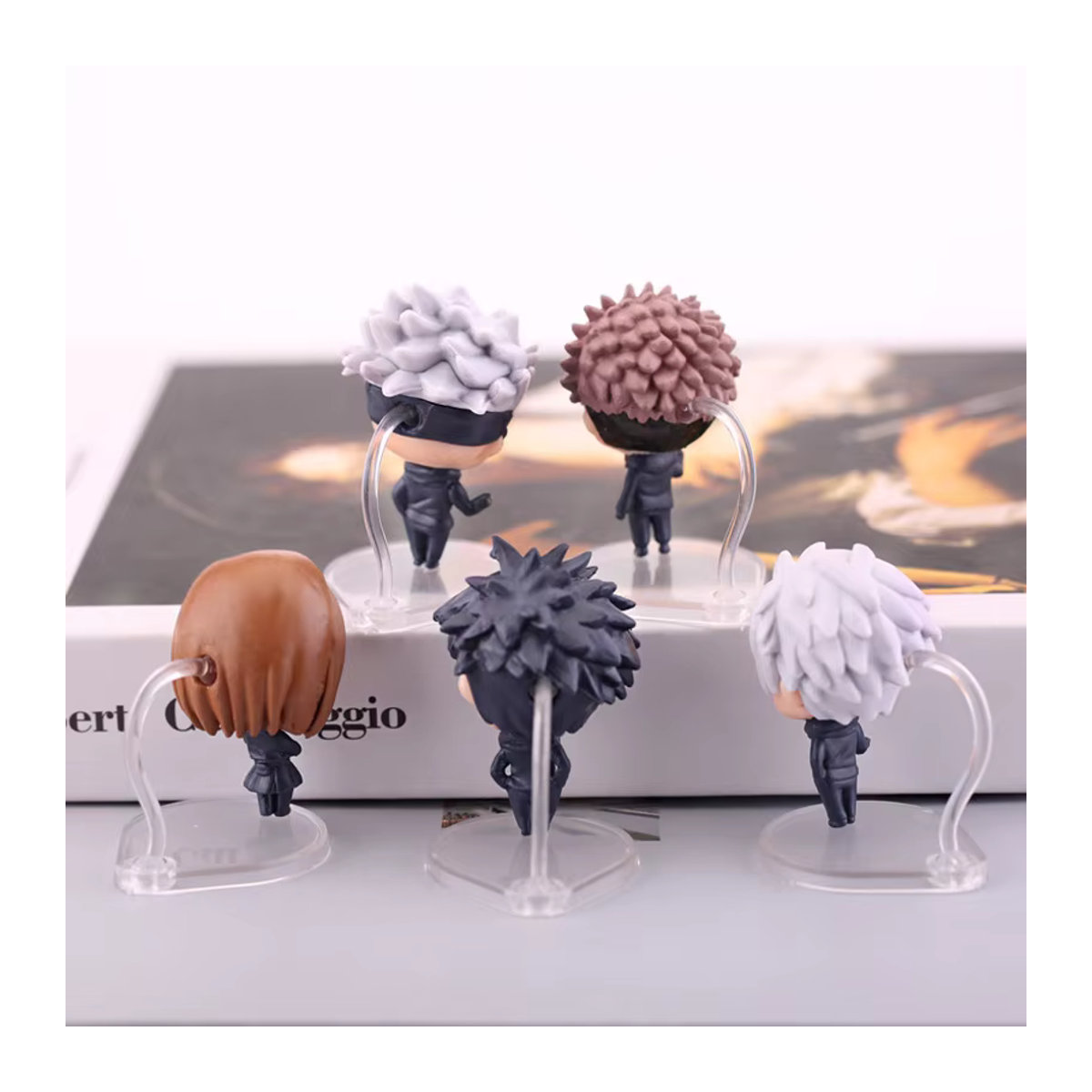 Bandai Jujutsu Kaisen Action Figuren Itadori Yuji PVC Modell Set, mehrfarbig, Höhe: 5 bis 6,5 cm - Bild 3