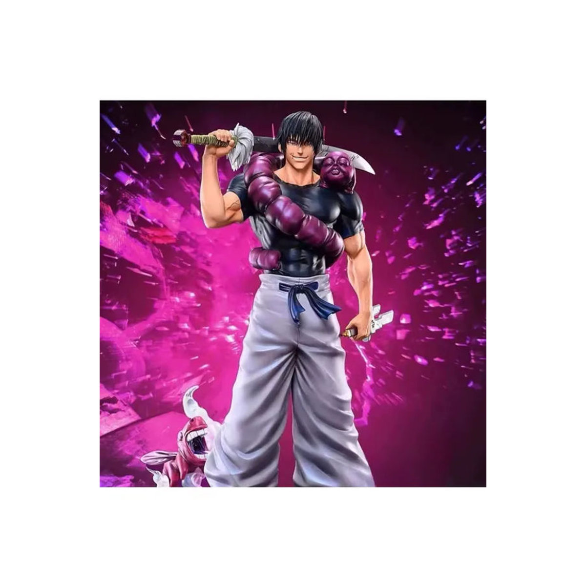 Bandai Jujutsu Kaisen Actionfigur Fushiguro Toji aus Kunststoff, mehrfarbig, Höhe: 32 cm - Bild 4