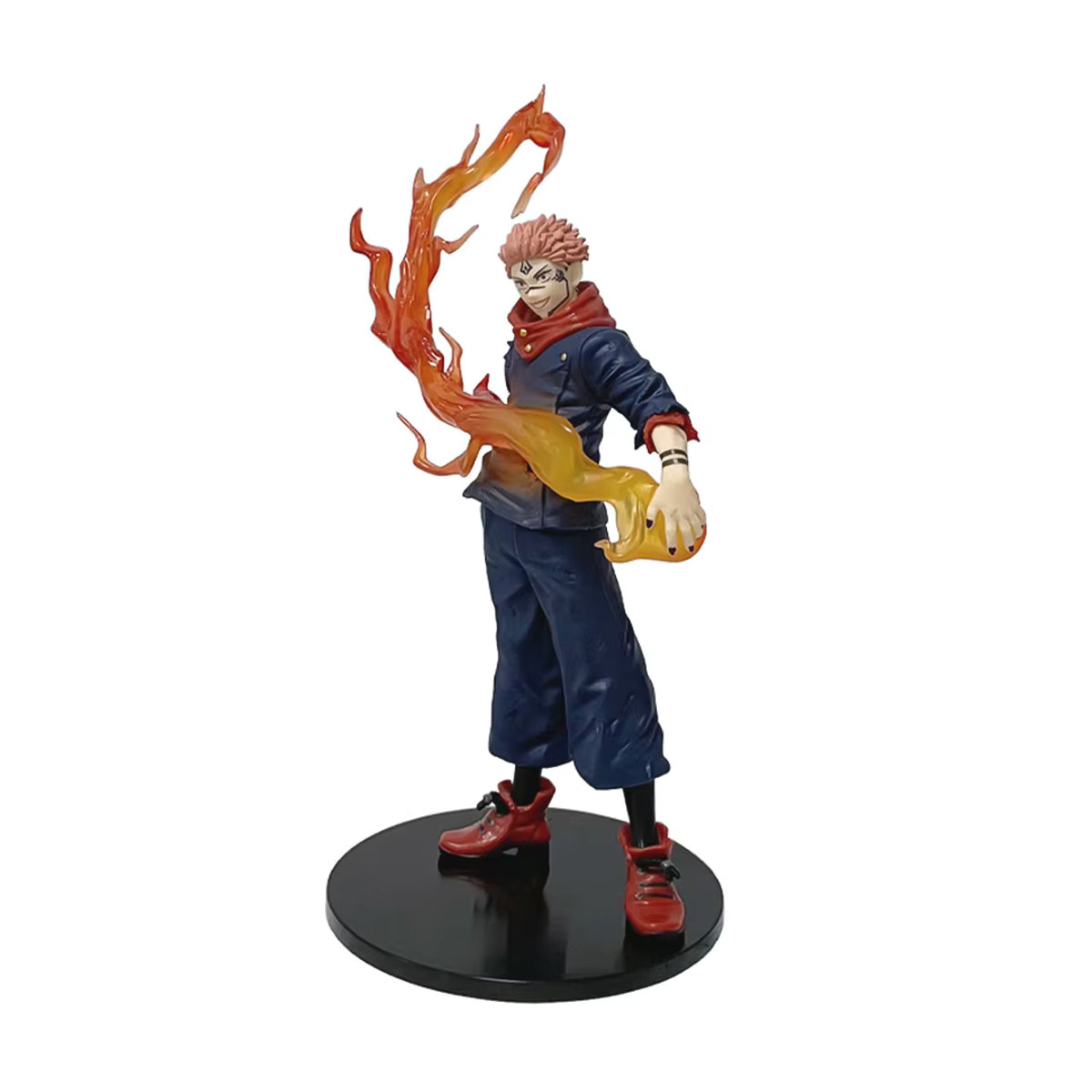 Bandai Jujutsu Kaisen Actionfigur Itadori Yuji aus PVC, mehrfarbig, Höhe: 21 cm - Bild 2
