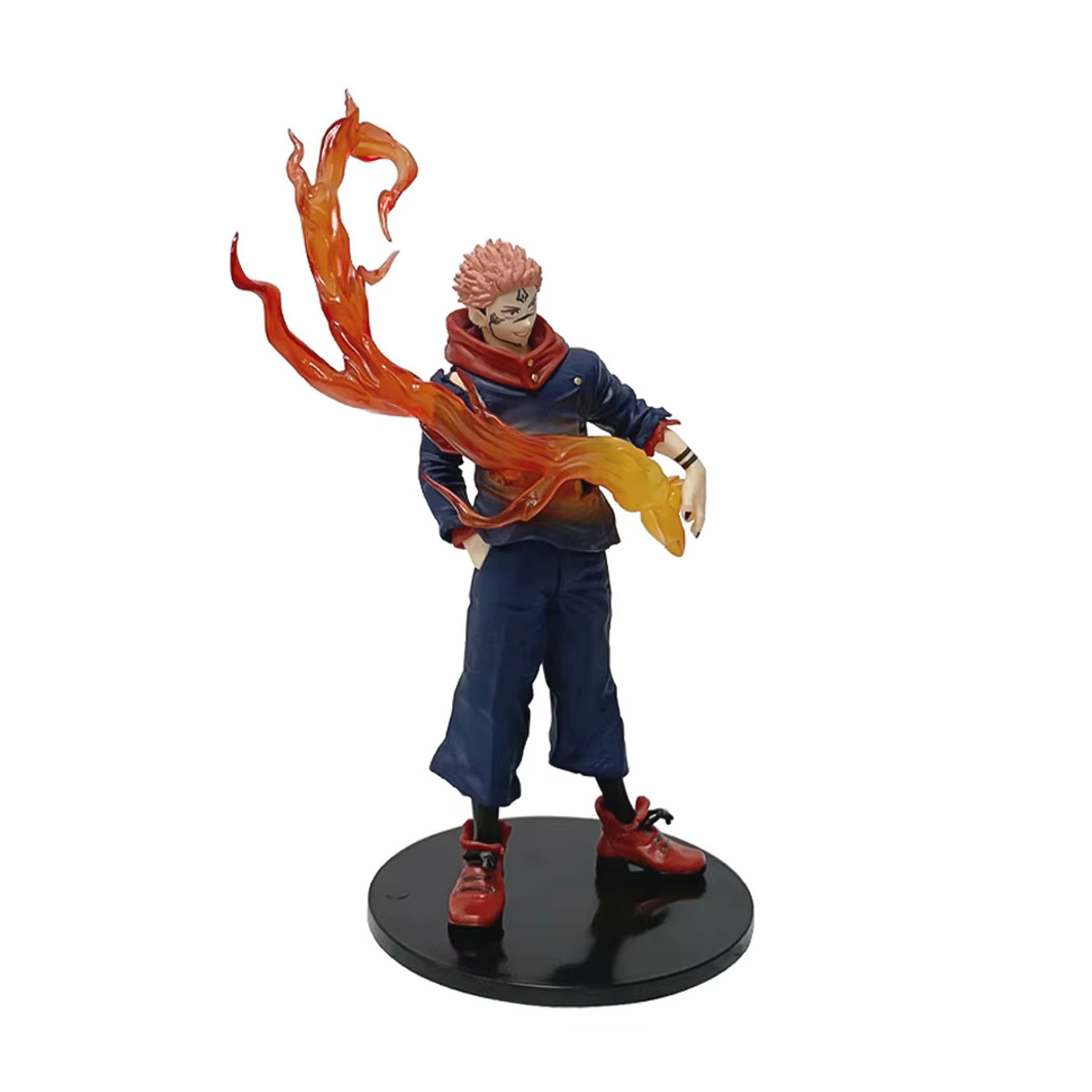 Bandai Jujutsu Kaisen Actionfigur Itadori Yuji aus PVC, mehrfarbig, Höhe: 21 cm - Bild 3