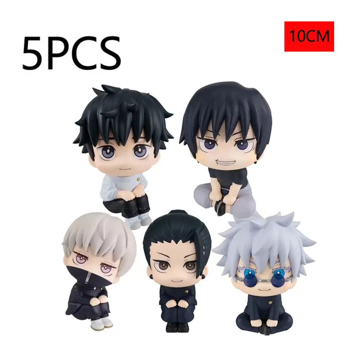 Bandai Jujutsu Kaisen Actionfiguren aus PVC als Dekoration für Ryomen Sukuna, Itadori Yuji, Geto Suguru und Nanami Kento in Mehrfarbig - Bild 1