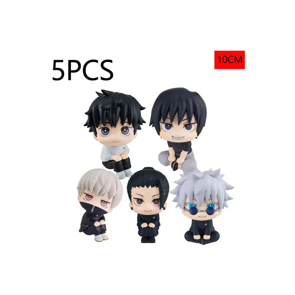 Bandai Jujutsu Kaisen Actionfiguren aus PVC als Dekoration für Ryomen Sukuna, Itadori Yuji, Geto Suguru und Nanami Kento in Mehrfarbig - Bild 3