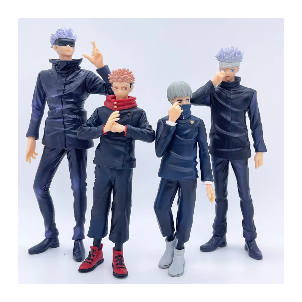 Bandai Jujutsu Kaisen Anime Action Figure Set mit Gojo Satoru und Itadori Yuji, mehrfarbig, Kunststoff - Bild 2
