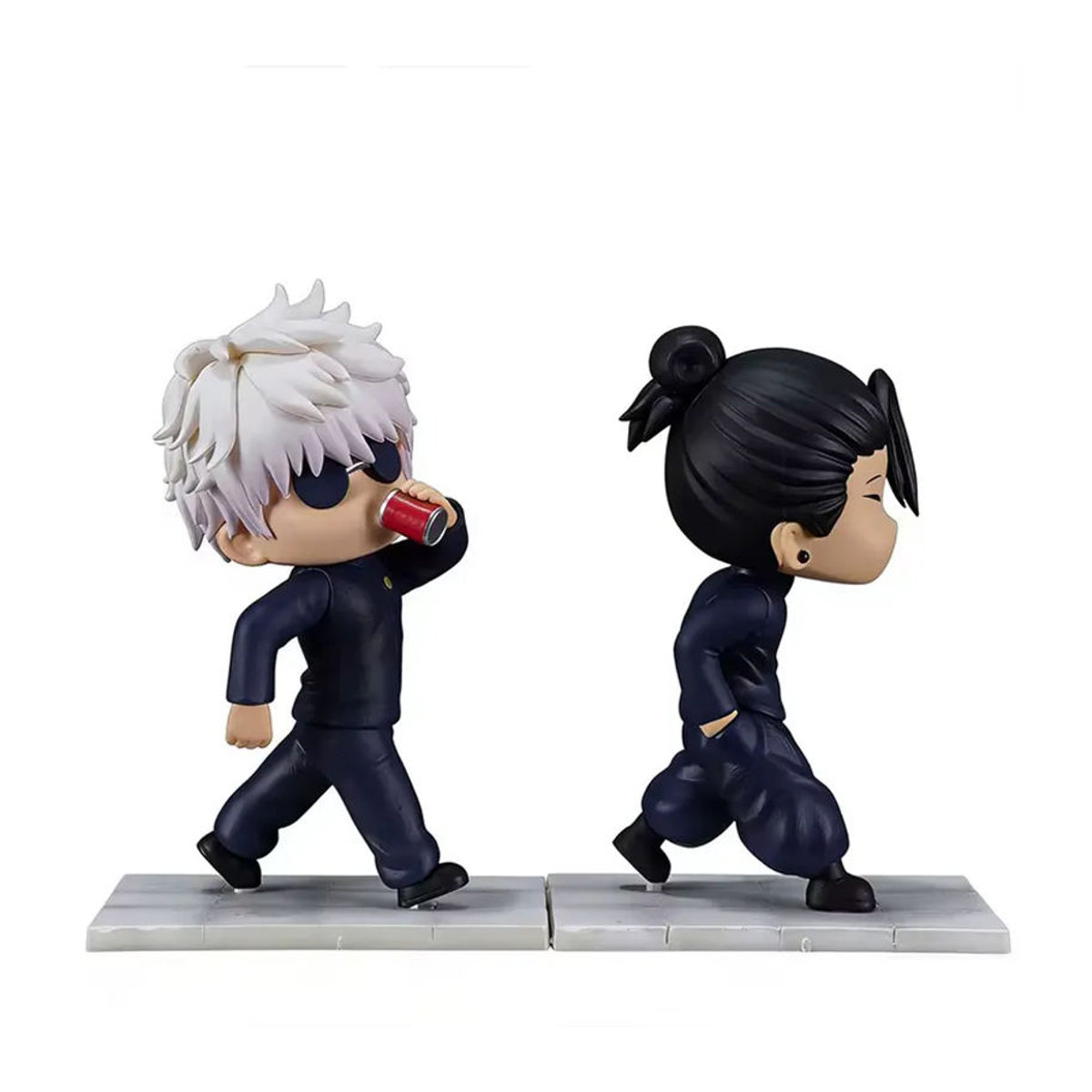 Bandai Jujutsu Kaisen Anime Actionfigur Satoru Gojo und Geto Suguru aus Kunststoff, mehrfarbig, Dekorationsmodell für Sammler - Bild 4