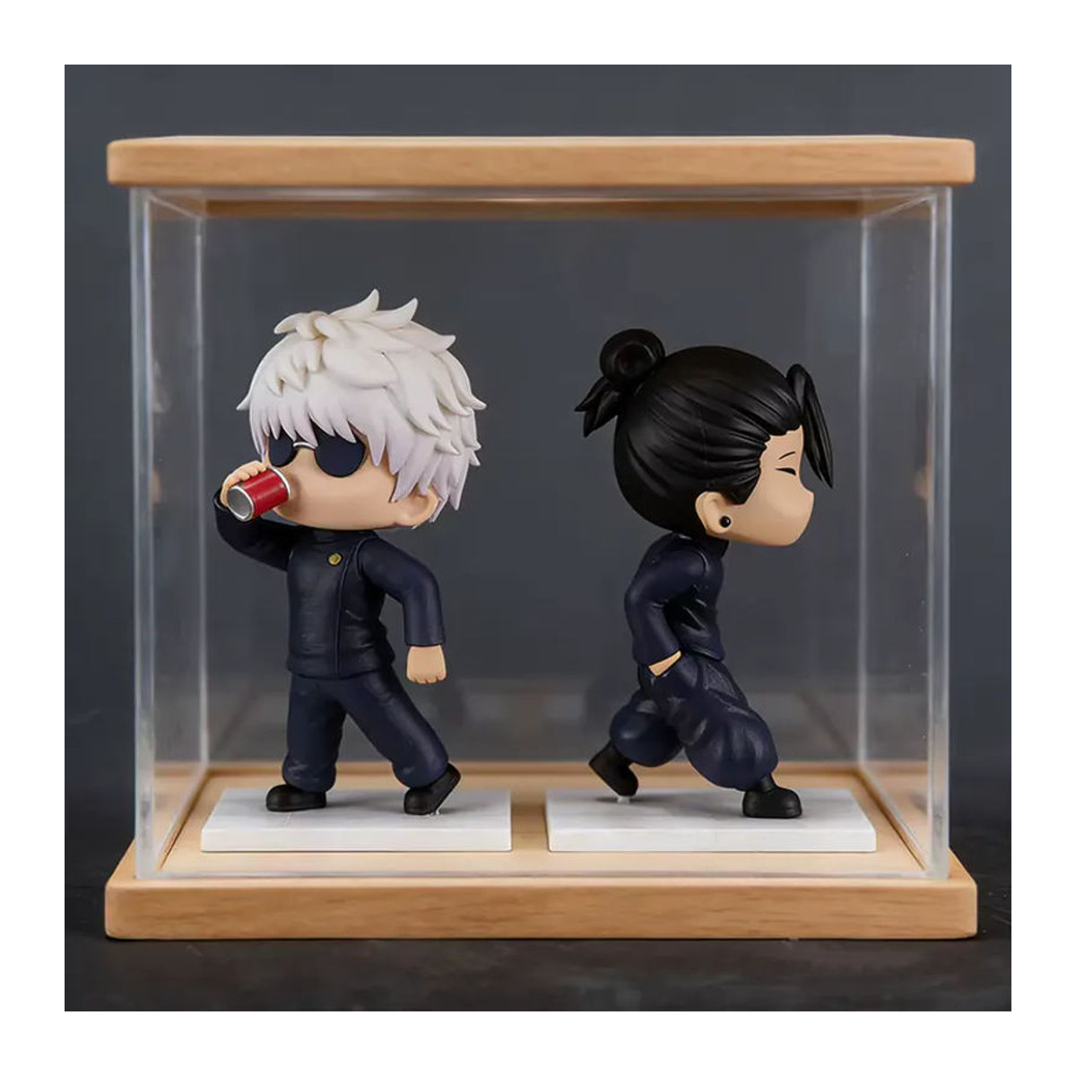 Bandai Jujutsu Kaisen Anime Actionfigur Satoru Gojo und Geto Suguru aus Kunststoff, mehrfarbig, Dekorationsmodell für Sammler - Bild 6