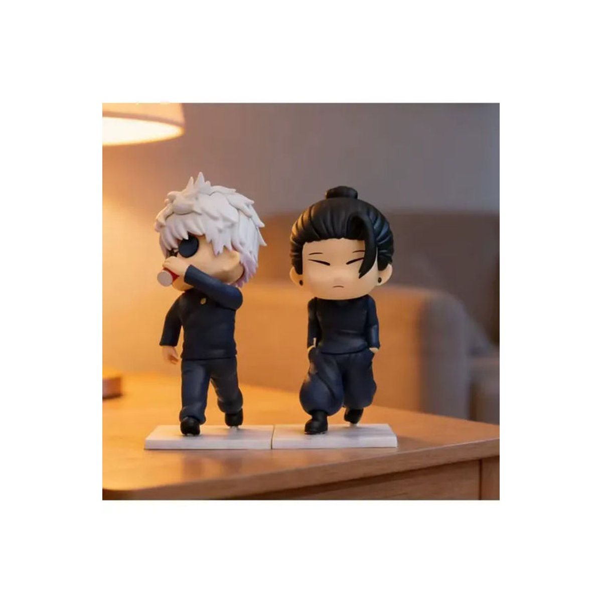 Bandai Jujutsu Kaisen Anime Actionfigur Satoru Gojo und Geto Suguru aus Kunststoff, mehrfarbig, Dekorationsmodell für Sammler - Bild 7