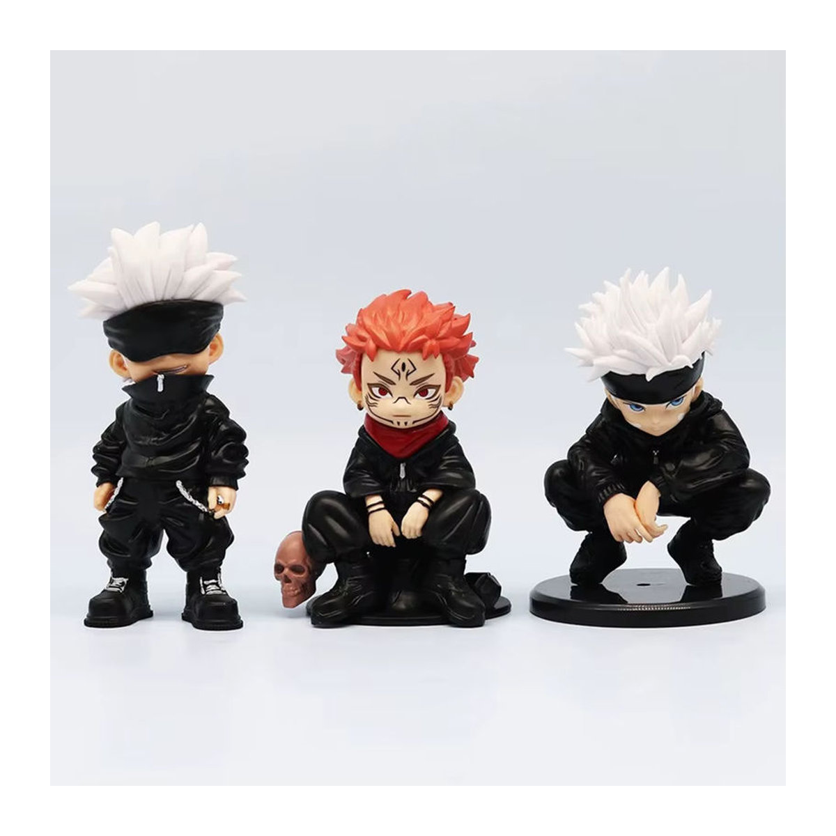 Bandai Jujutsu Kaisen Anime Actionfigur Satoru Gojo und Sukuna Sammelmodell aus Kunststoff, mehrfarbig, Höhe: 15 cm - Bild 3