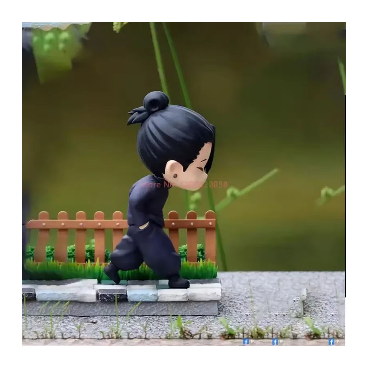 Bandai Jujutsu Kaisen Anime Actionfiguren Satoru Gojo und Geto Suguru Mini Edition PVC GK Statue mehrfarbig - Bild 3