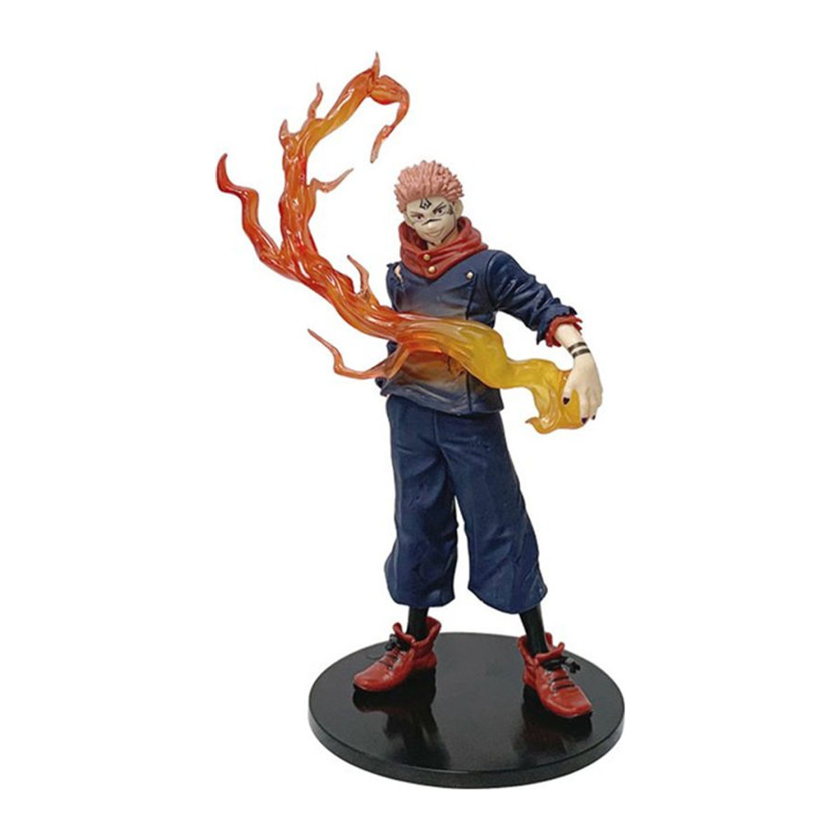 Bandai Jujutsu Kaisen Anime-Figur aus PVC mit Okkotsu Yuta, Itadori Yuji und Ryomen Sukuna, mehrfarbig, Höhe: 21 cm - Bild 1