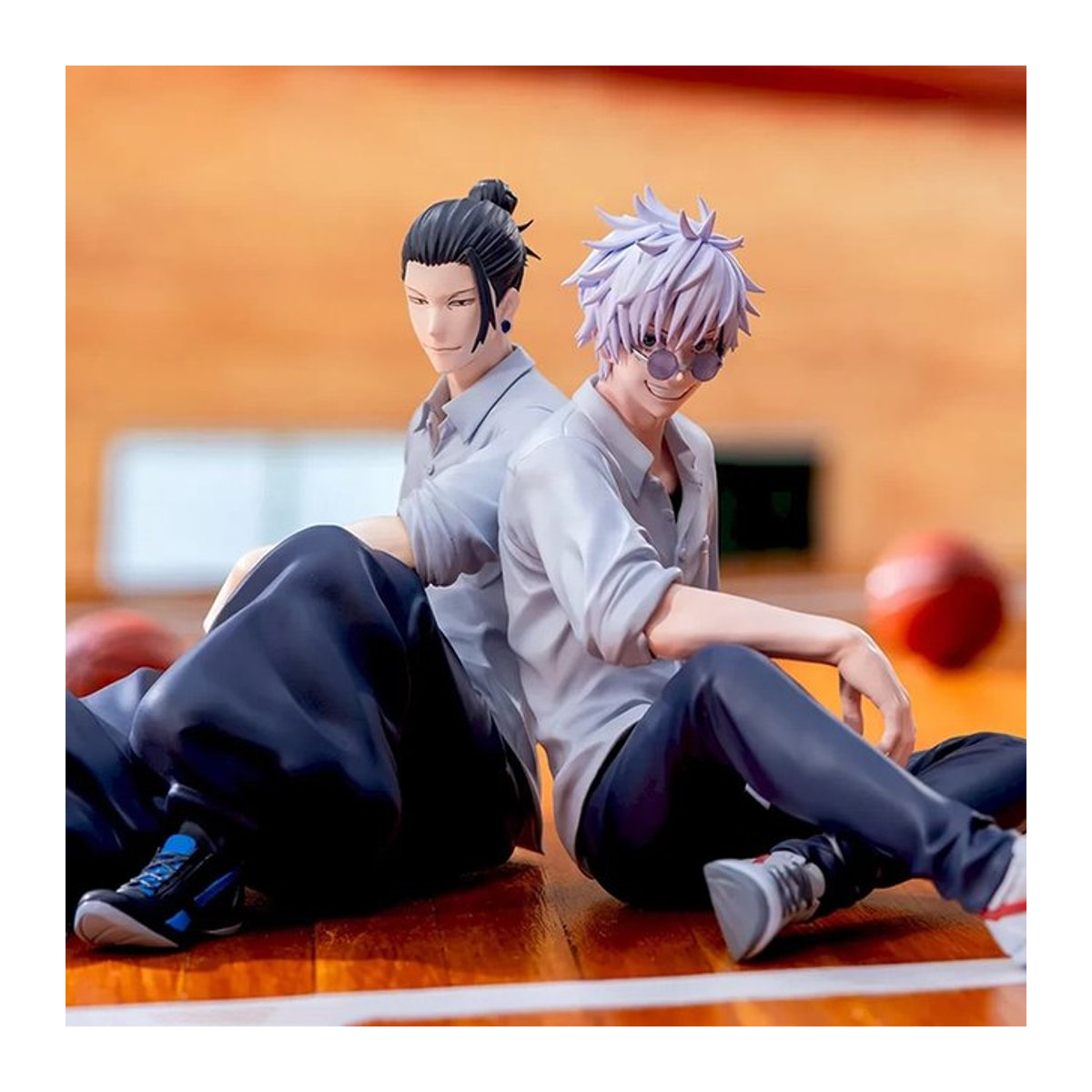 Bandai Jujutsu Kaisen Anime-Figur Gojo Satoru Actionfigur aus Kunststoff, mehrfarbig, Höhe: 110 cm - Bild 1