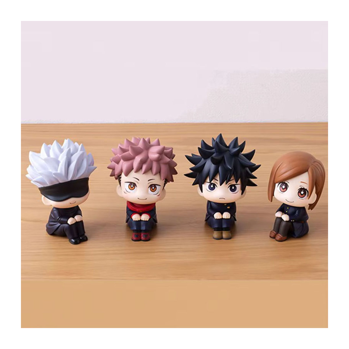 Bandai Jujutsu Kaisen Anime Figur Look Up Q Version Satoru Gojo Geto Suguru Fushiguro Toji Okkotsu Yuta mehrfarbig Höhe: 10 cm - Bild 3