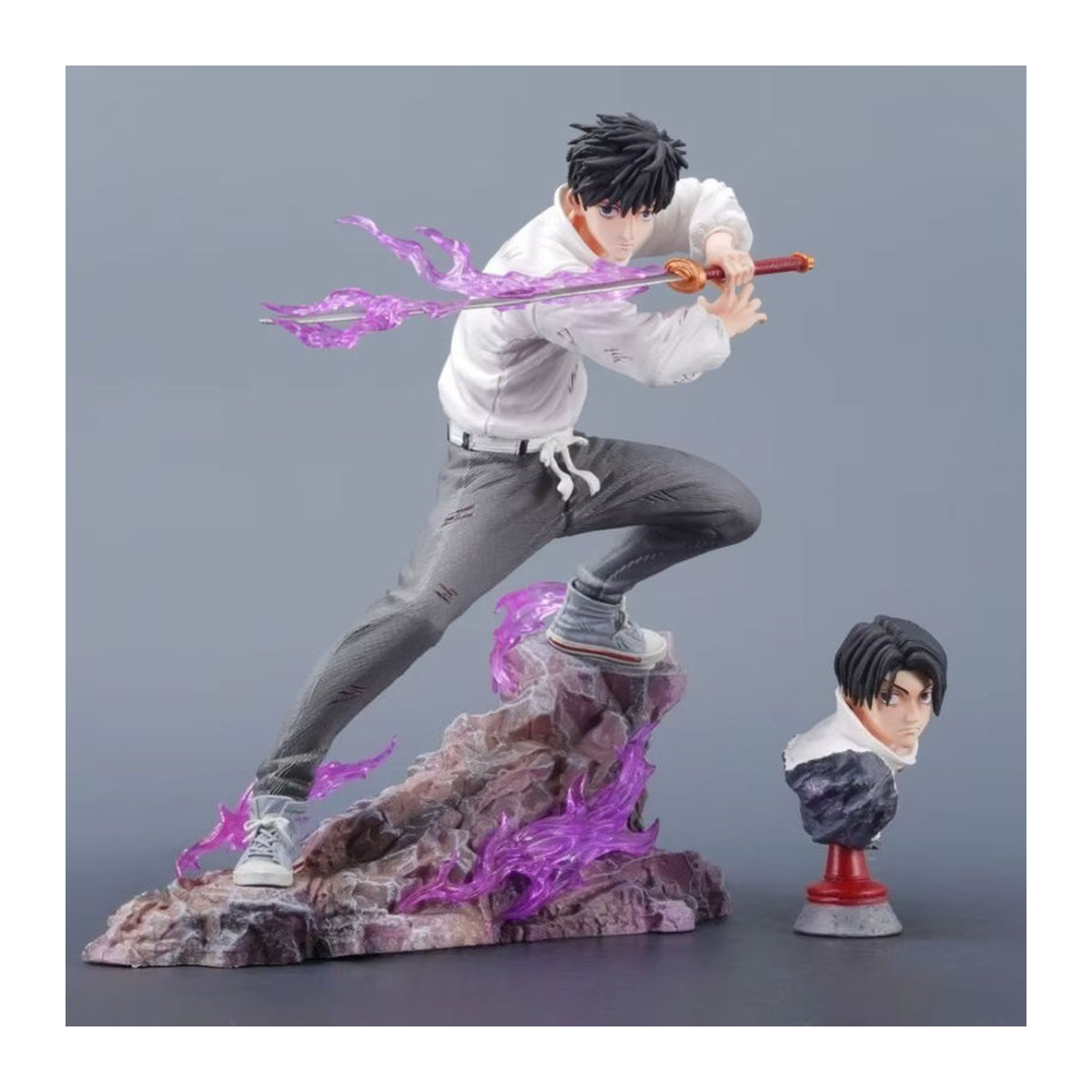 Bandai Jujutsu Kaisen Anime Figur Okkotsu Yuta Actionfigur aus Kunststoff, mehrfarbig, Höhe: 21 cm - Bild 2