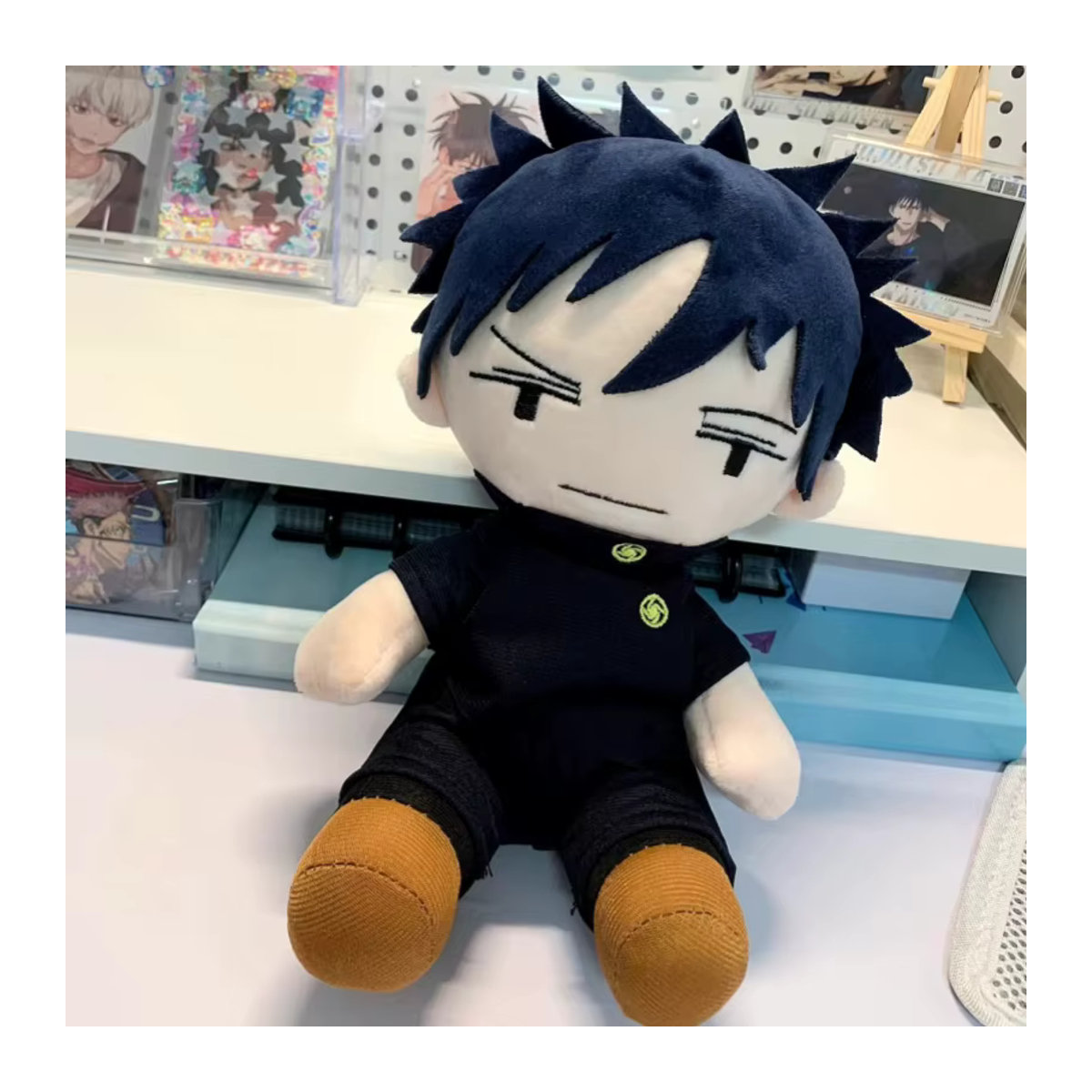 Bandai Jujutsu Kaisen Anime Figur Satoru Gojo, Megumi Fushiguro, Yuji Itadori und Toge Inumaki, mehrfarbig, Höhe: 25 cm - Bild 3
