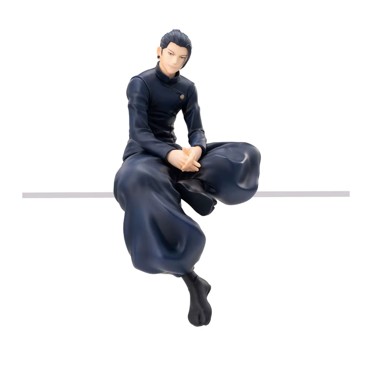 Bandai Jujutsu Kaisen Anime Figur Satoru Gojo Nudel-Stopper aus Kunststoff, Schwarz, Höhe: 13,5 cm - Bild 4