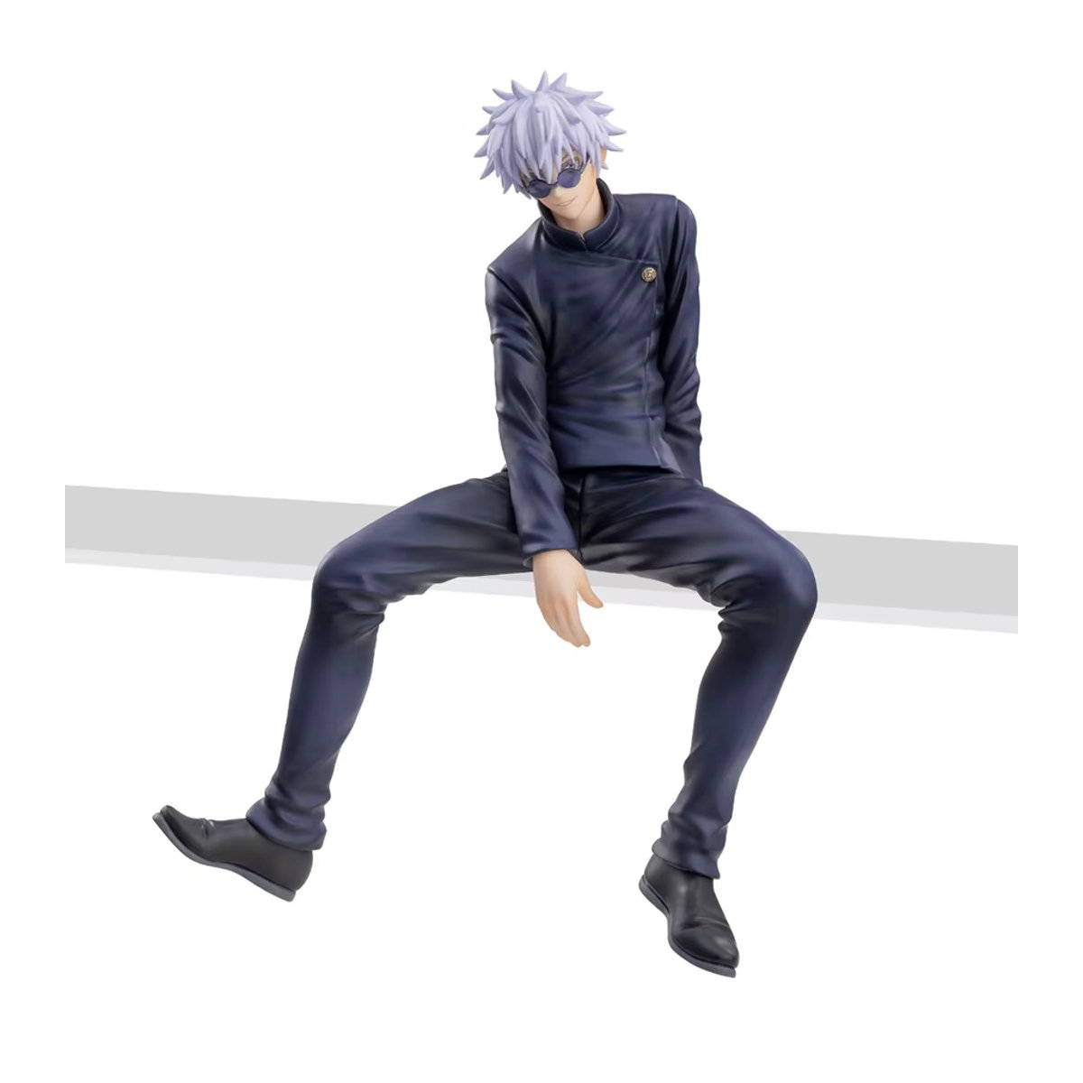 Bandai Jujutsu Kaisen Anime Figur Satoru Gojo Nudel-Stopper aus Kunststoff, Schwarz, Höhe: 13,5 cm - Bild 5