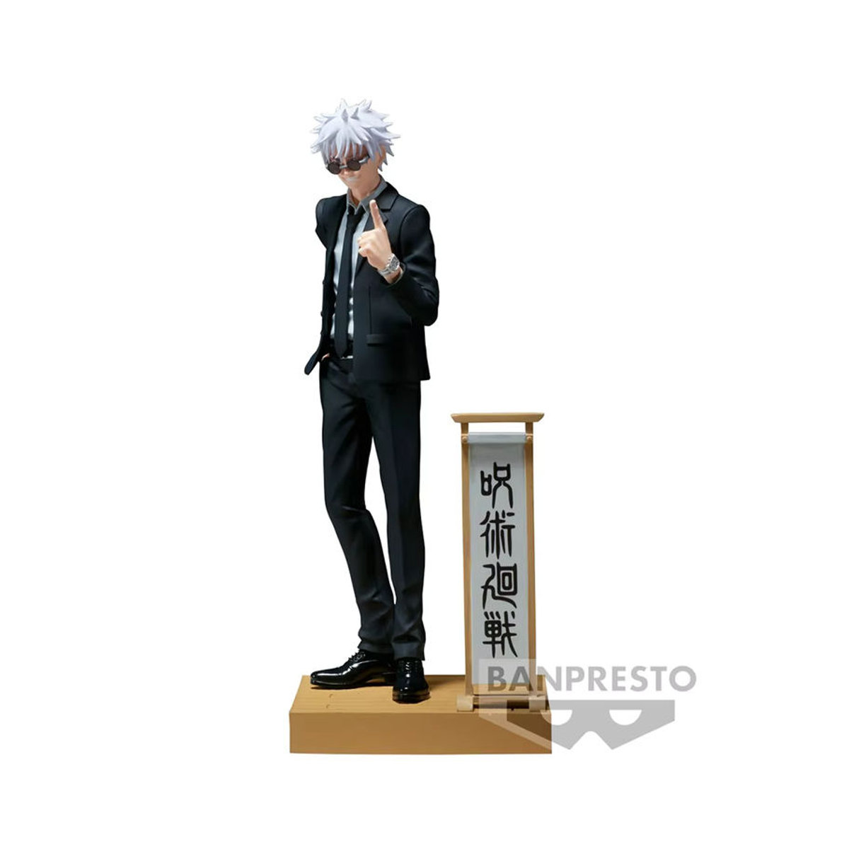 Bandai Jujutsu Kaisen Anime Figuren Set aus PVC, Satoru Gojo und Toji Fushiguro in Schwarz, Dekoration für Sammler - Bild 5