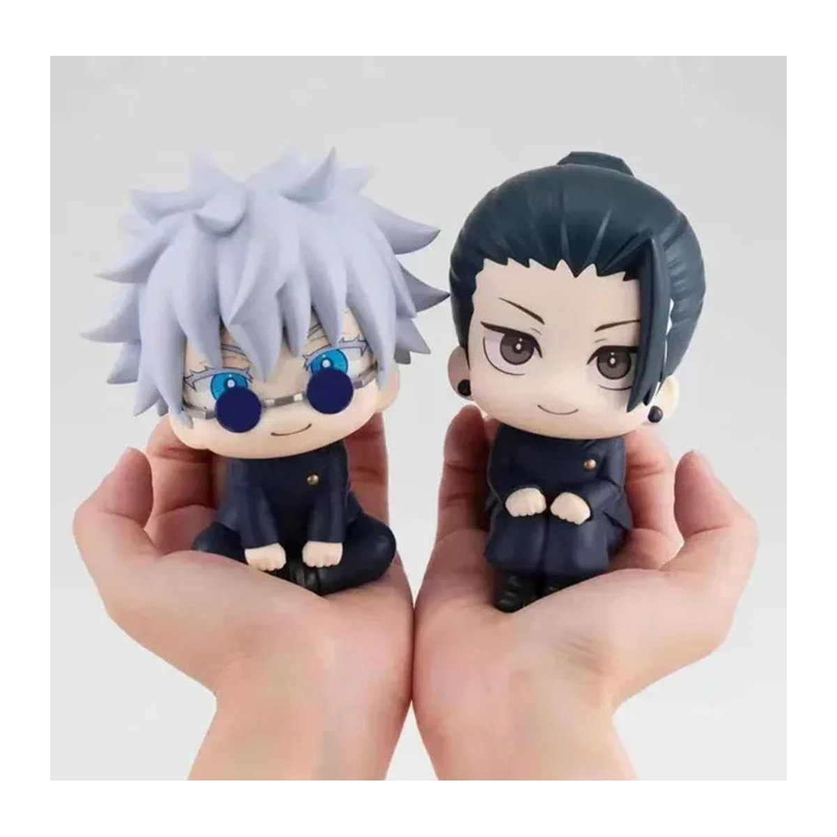 Bandai Jujutsu Kaisen Anime Figuren Set mit Gojo Satoru, Geto Suguru, Fushiguro Toji, Okkotsu Yuta und Inumaki Toge in Mehrfarbig - Bild 1