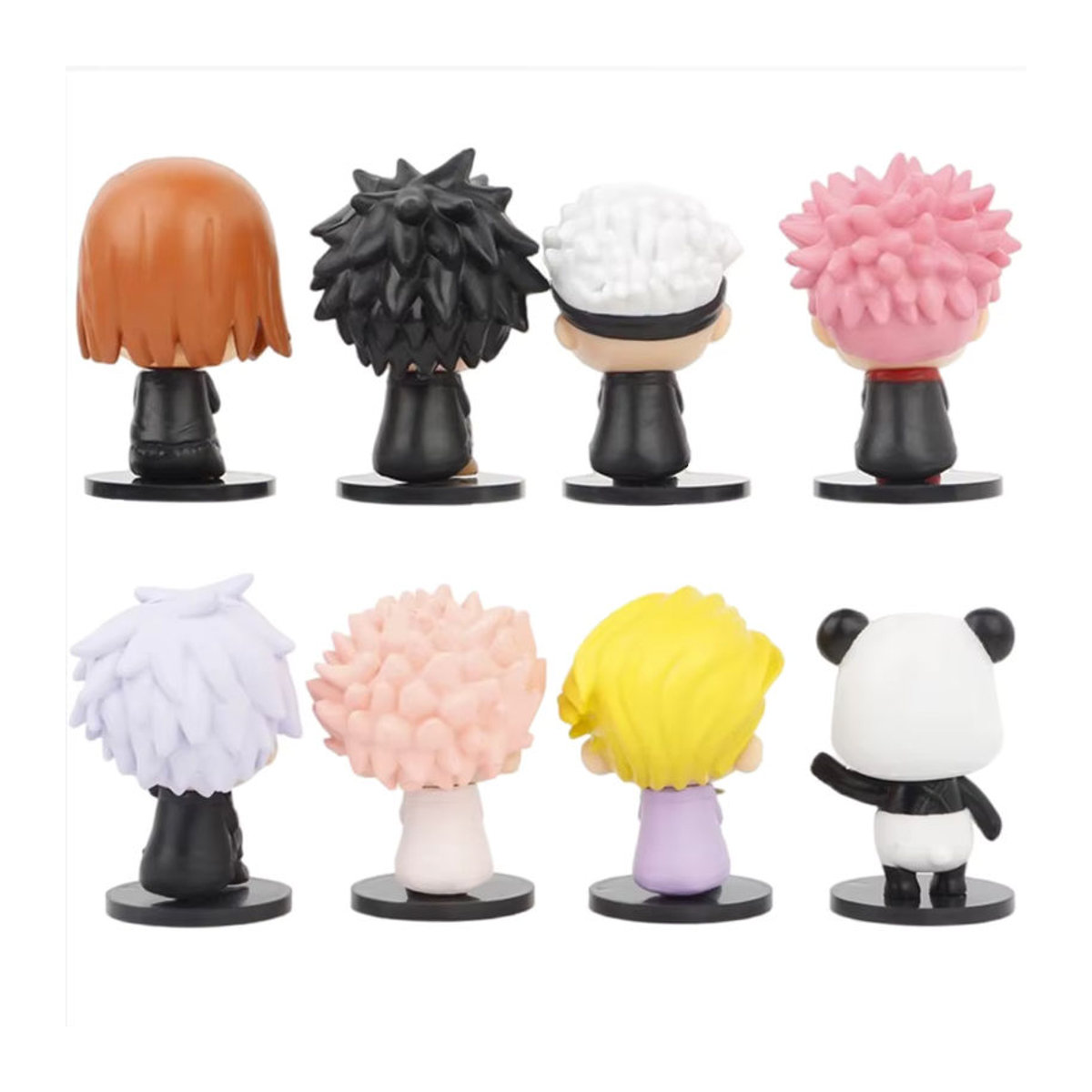 Bandai Jujutsu Kaisen Anime Figuren Set mit Itadori Yuji, Gojo Satoru, Fushiguro Megumi und Kugisaki Nobara aus Kunststoff, mehrfarbig - Bild 5