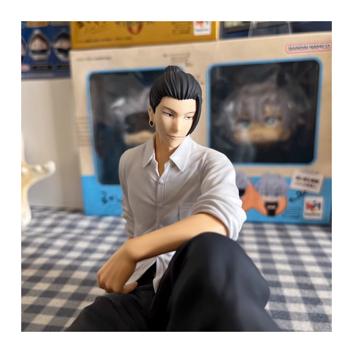 Bandai Jujutsu Kaisen Anime Sammelfigur Satoru Gojo und Geto Suguru Yumemirize in mehrfarbiger Ausführung, Höhe: 10 cm - Bild 2