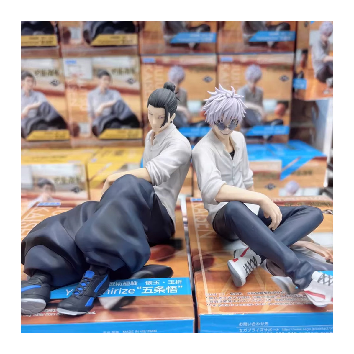 Bandai Jujutsu Kaisen Anime Sammelfigur Satoru Gojo und Geto Suguru Yumemirize in mehrfarbiger Ausführung, Höhe: 10 cm - Bild 3