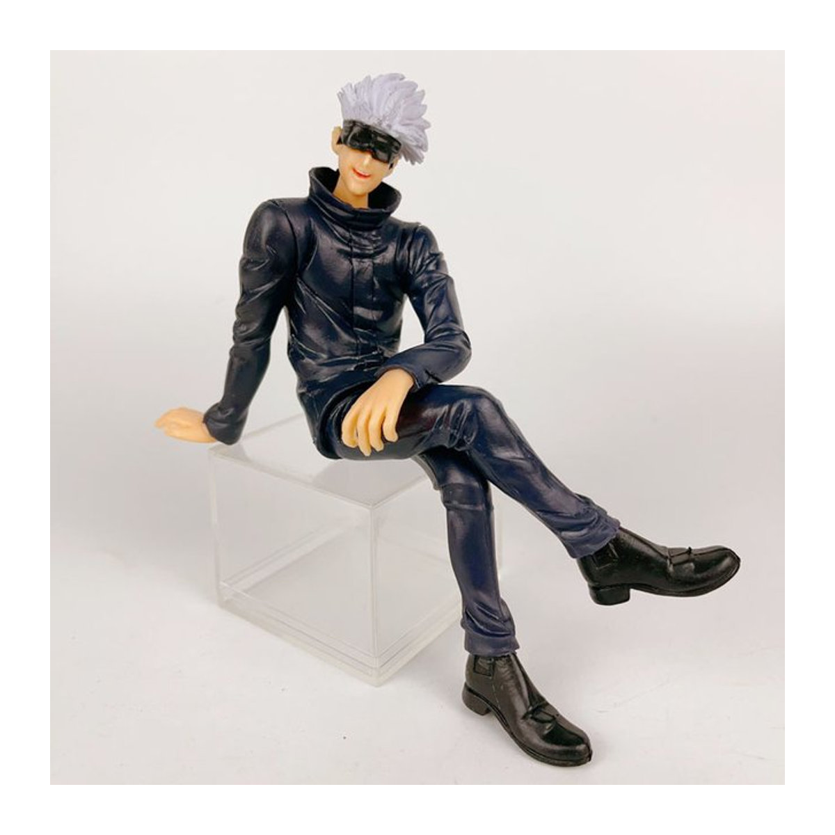 Bandai Jujutsu Kaisen Gojo Satoru Actionfigur aus Kunststoff in Schwarz - Bild 1