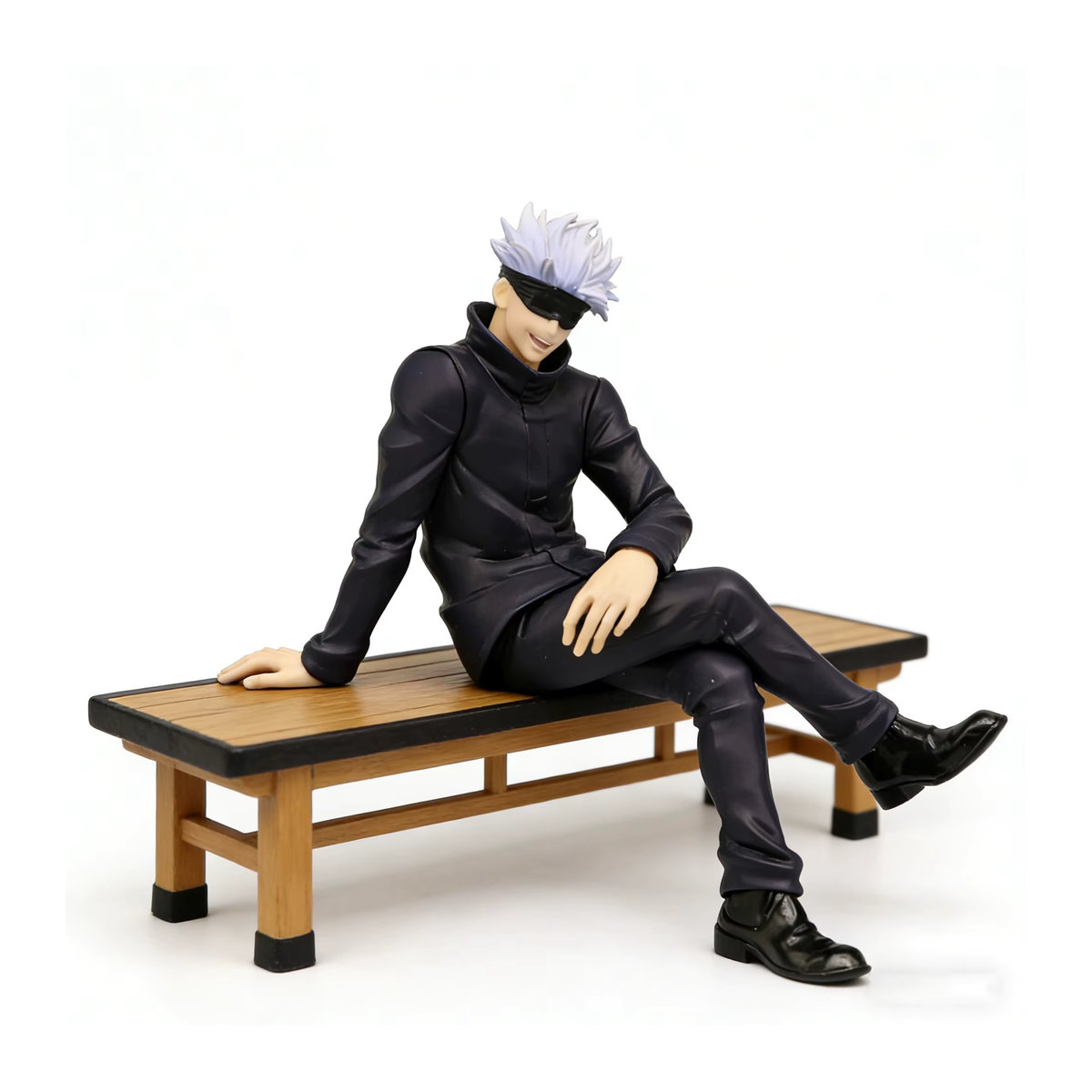 Bandai Jujutsu Kaisen Gojo Satoru Actionfigur aus Kunststoff in Schwarz - Bild 3
