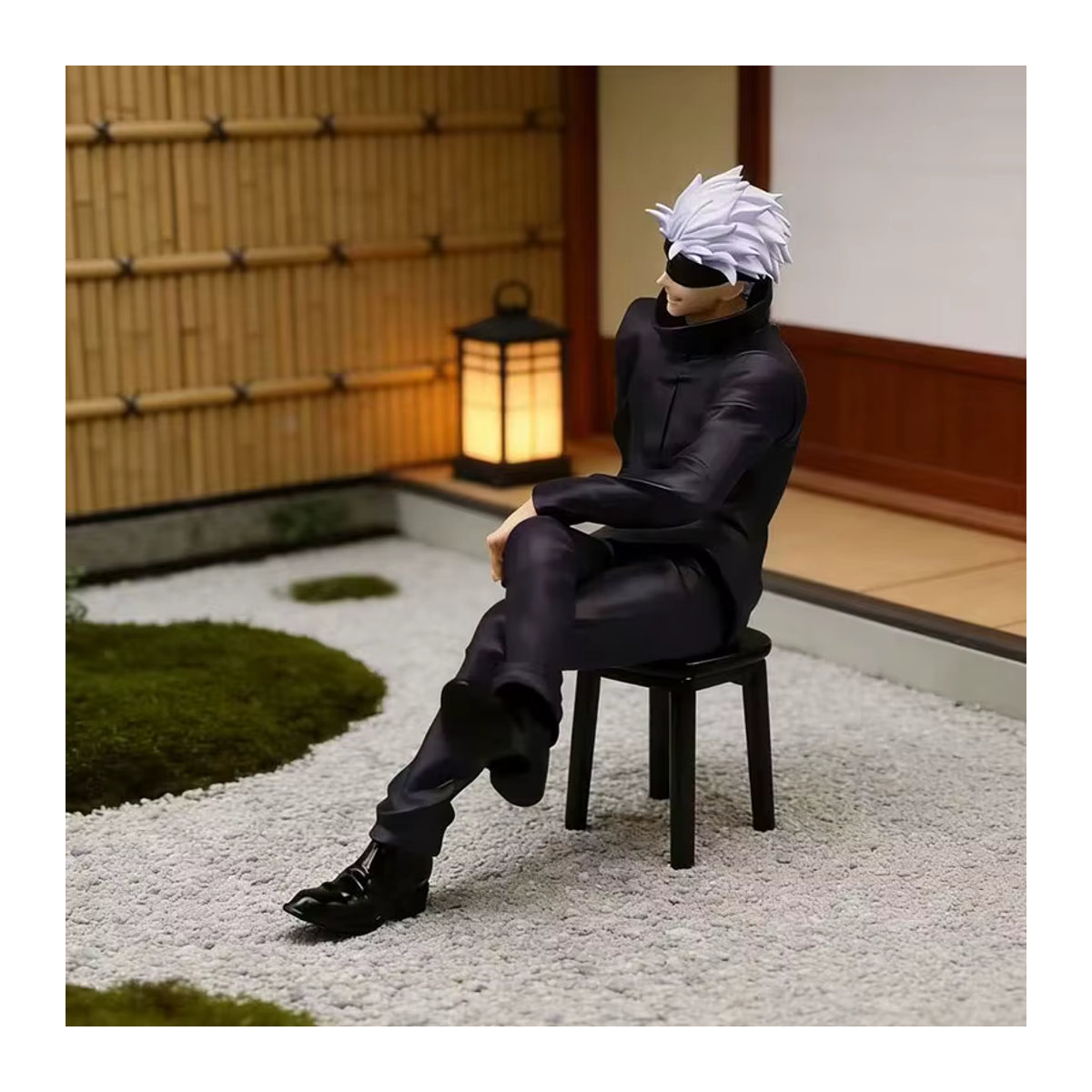 Bandai Jujutsu Kaisen Gojo Satoru Actionfigur aus Kunststoff in Schwarz - Bild 6