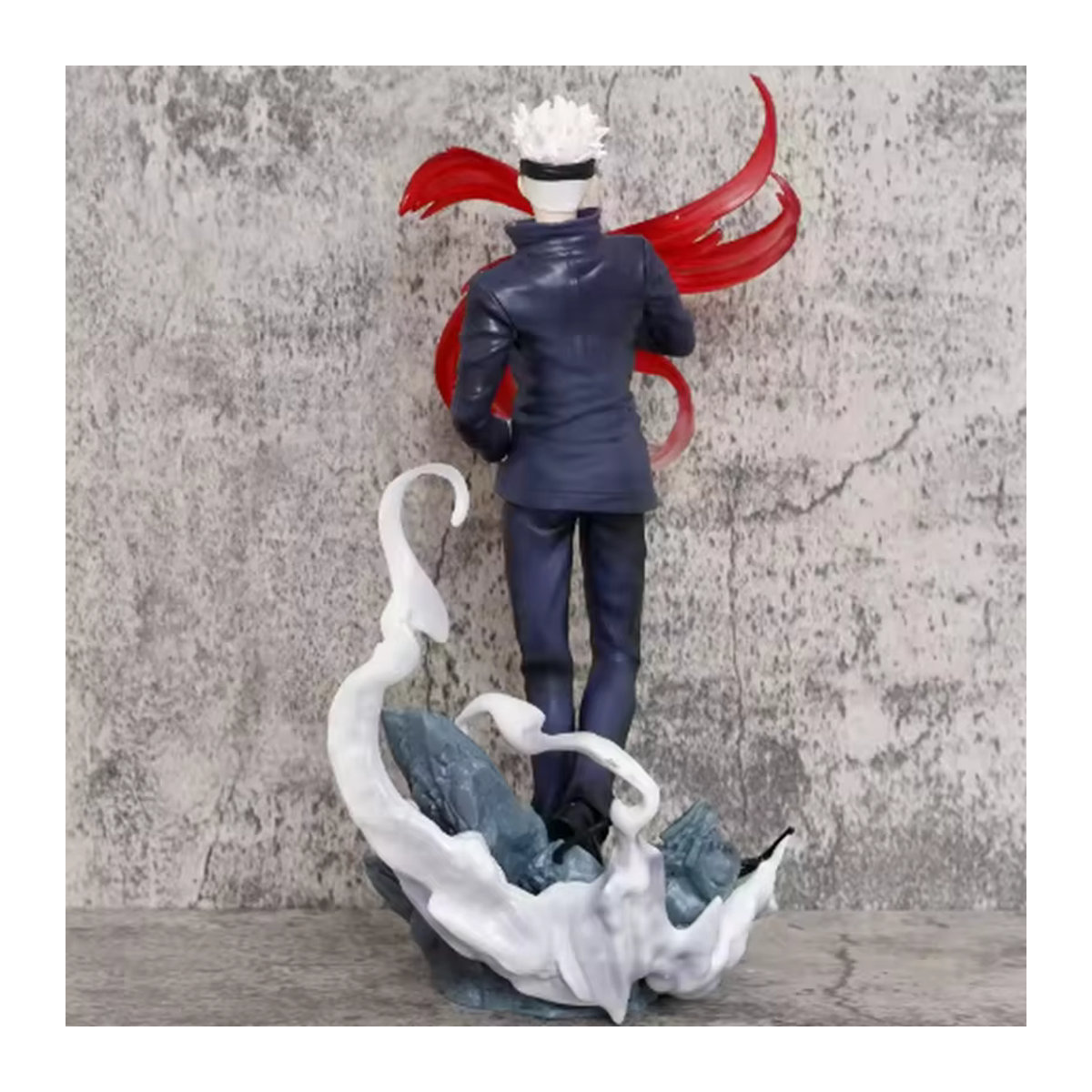 Bandai Jujutsu Kaisen Gojo Satoru Actionfigur aus PVC, schwarzes Sammlerstück für Kinder, Höhe: 28 cm - Bild 4