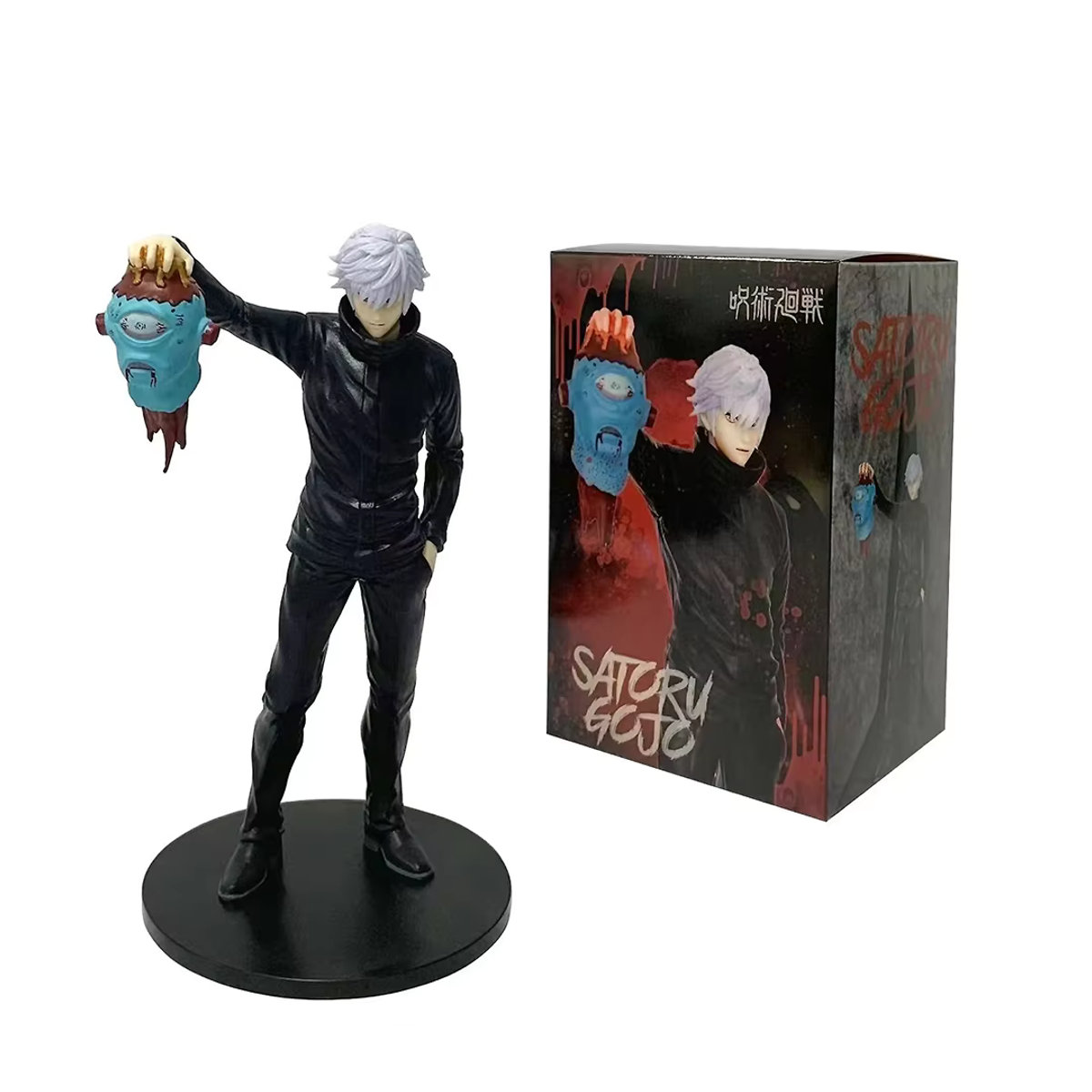 Bandai Jujutsu Kaisen Gojo Satoru Anime Figur aus Kunststoff, mehrfarbig, Höhe: 13 cm - Bild 4