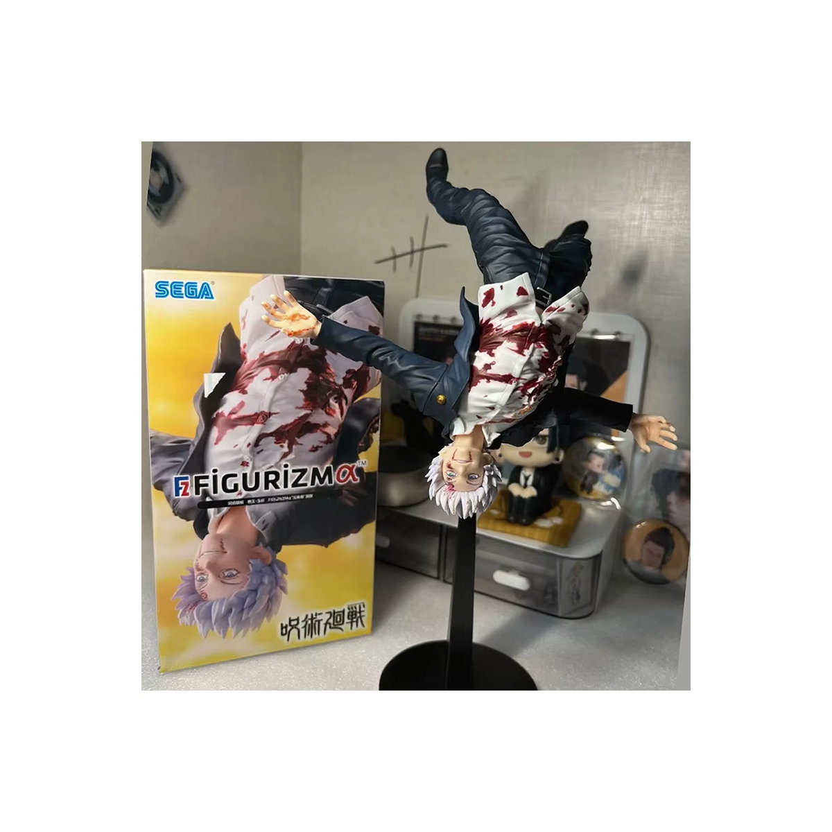 Bandai Jujutsu Kaisen Gojo Satoru Anime Figur aus Kunststoff, mehrfarbig, Höhe: 13 cm - Bild 5
