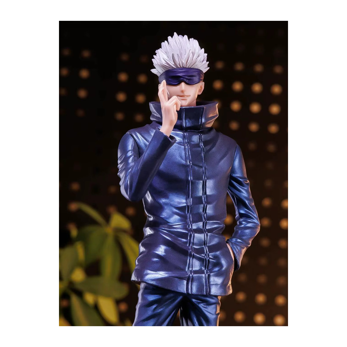 Bandai Jujutsu Kaisen Gojo Satoru Modellstatue aus Kunstharz in Blau und Mehrfarbig - Bild 5