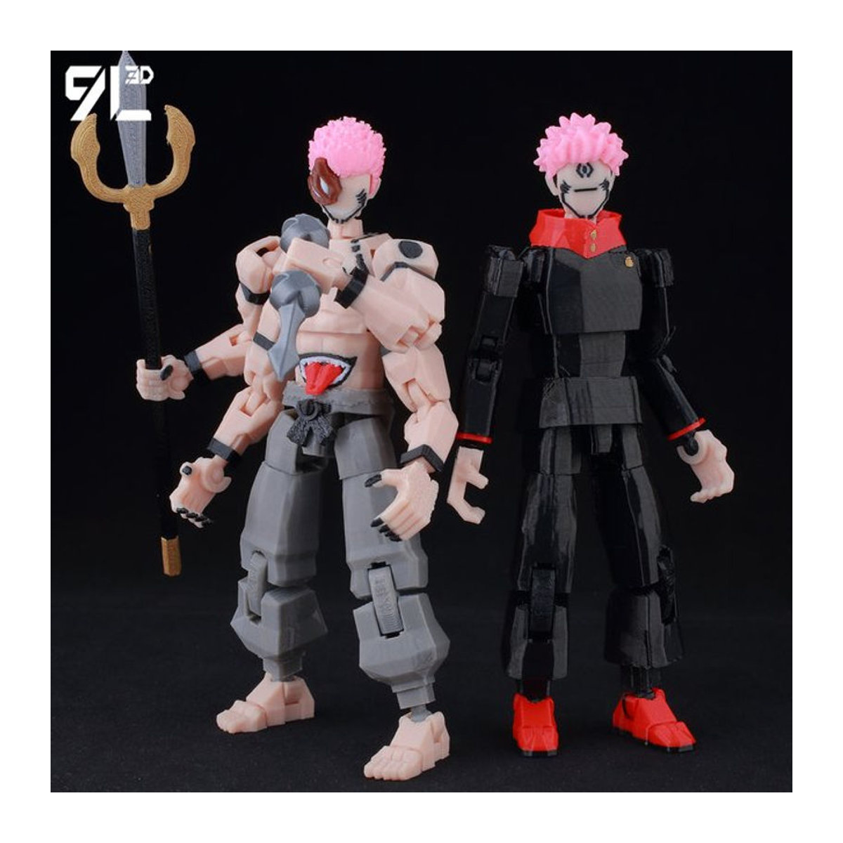 Bandai Jujutsu Kaisen Itadori Figur LUCKY13 Training Ver. Bewegliche Actionfigur aus Kunststoff in Mehrfarbig - Bild 1