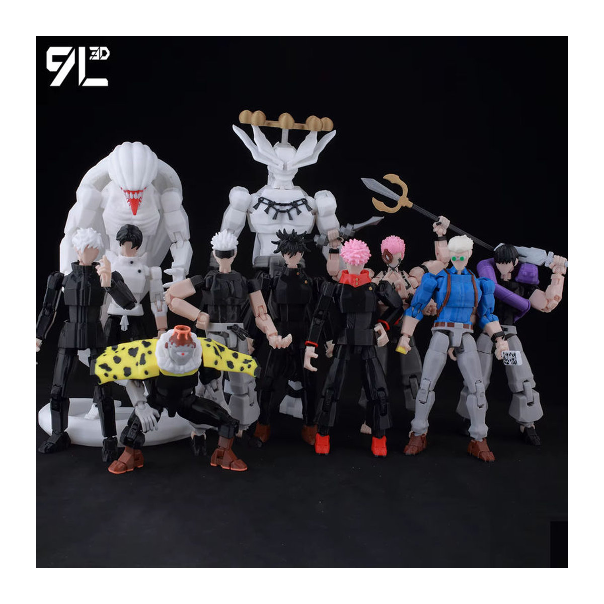 Bandai Jujutsu Kaisen Itadori Figur LUCKY13 Training Ver. Bewegliche Actionfigur aus Kunststoff in Mehrfarbig - Bild 6