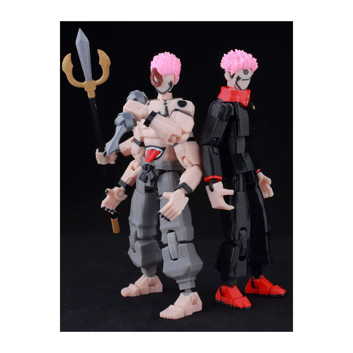 Bandai Jujutsu Kaisen Itadori Figur LUCKY13 Training Ver. Bewegliche Actionfigur aus Kunststoff in Mehrfarbig - Bild 7