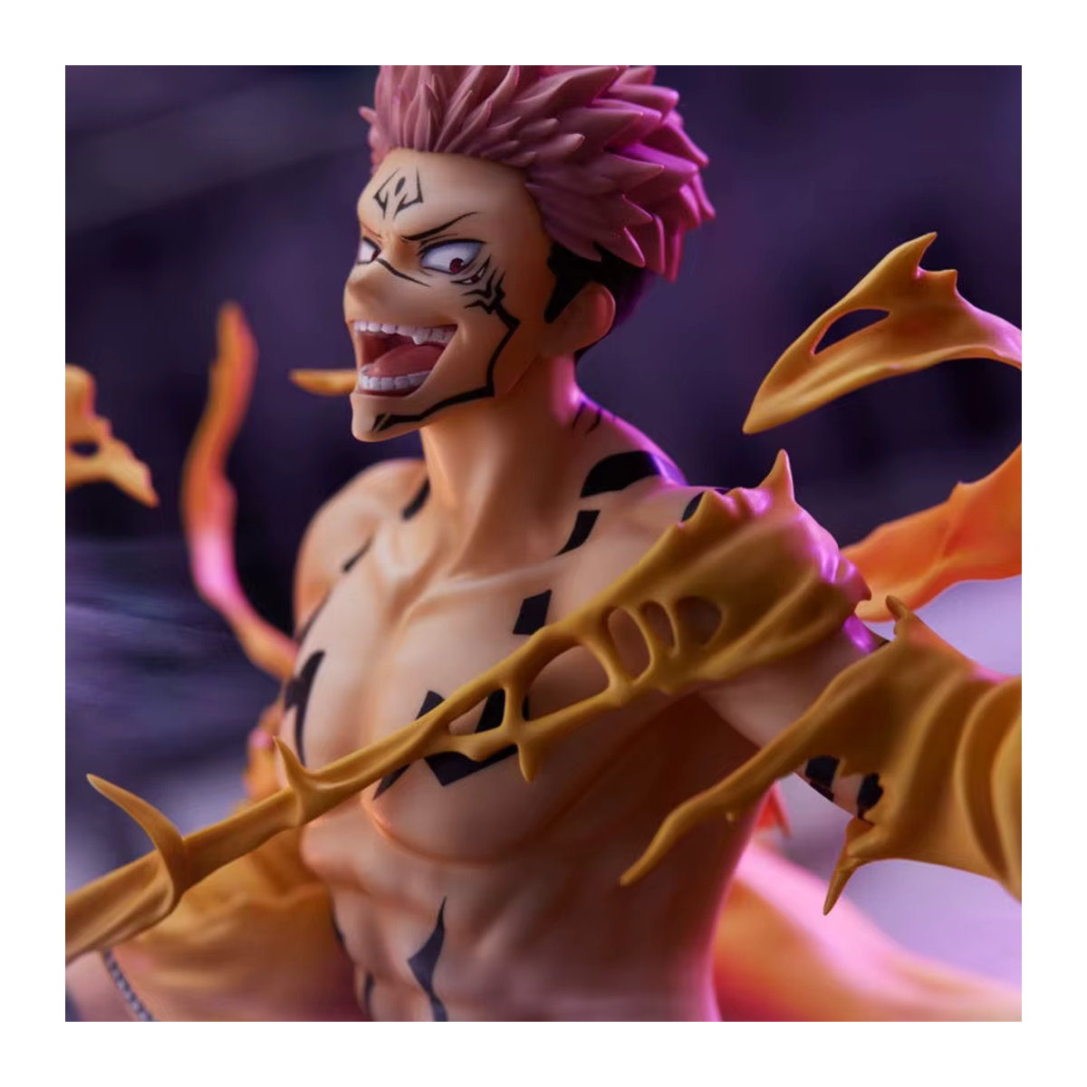 Bandai Jujutsu Kaisen Ryomen Sukuna Actionfigur aus PVC, mehrfarbig, Höhe: 23 cm - Bild 3