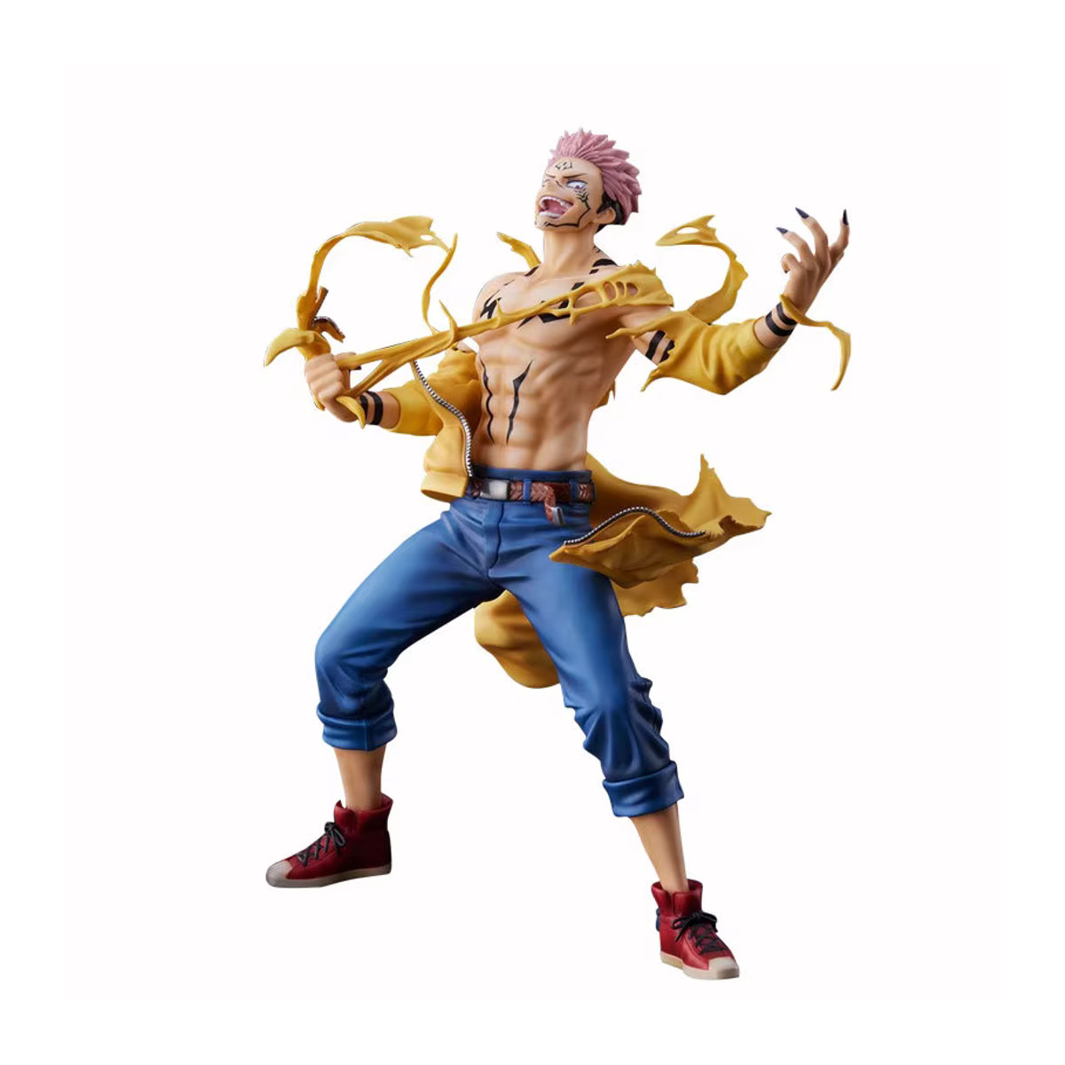 Bandai Jujutsu Kaisen Ryomen Sukuna Actionfigur aus PVC, mehrfarbig, Höhe: 23 cm - Bild 5