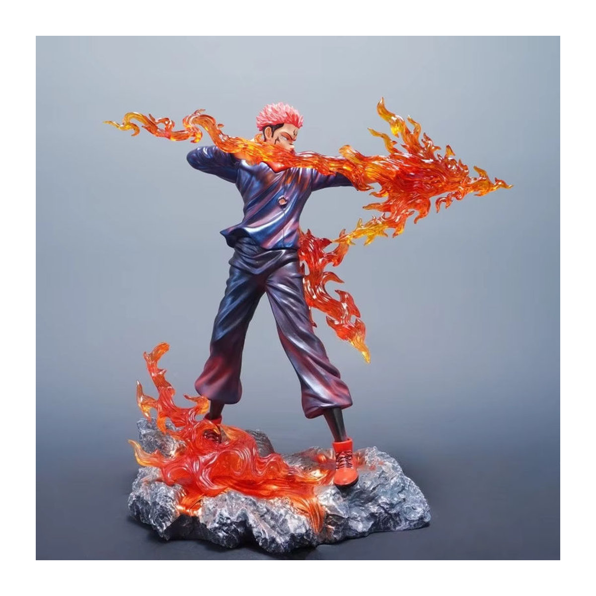 Bandai Jujutsu Kaisen Ryomen Sukuna Anime Figur aus Kunststoff, mehrfarbig, Höhe: 30 cm - Bild 2