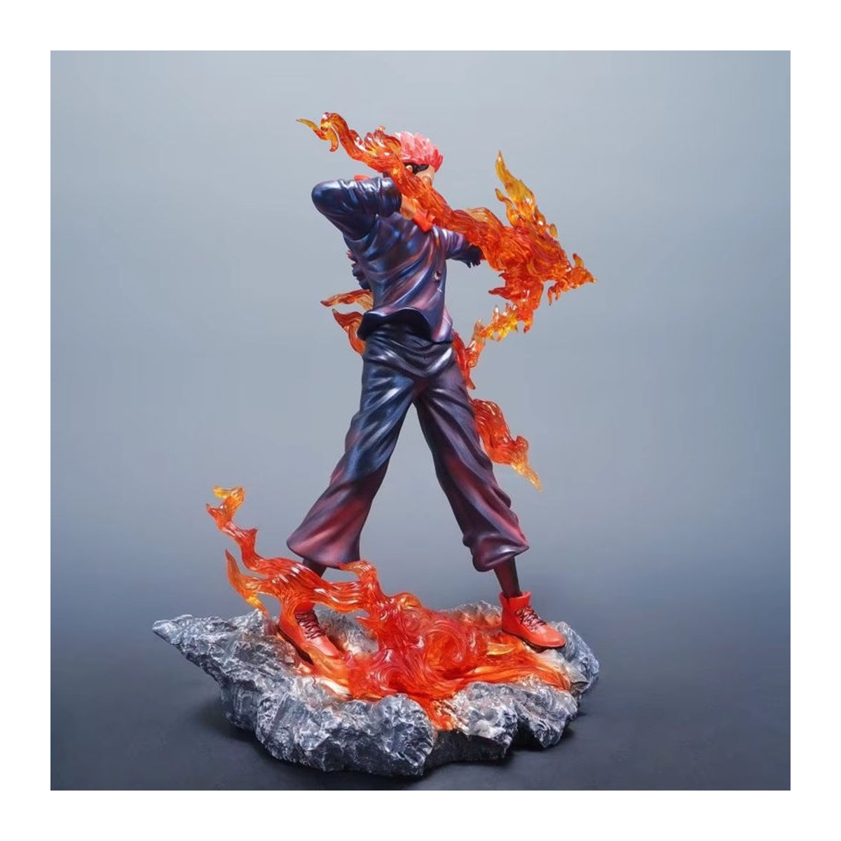 Bandai Jujutsu Kaisen Ryomen Sukuna Anime Figur aus Kunststoff, mehrfarbig, Höhe: 30 cm - Bild 3