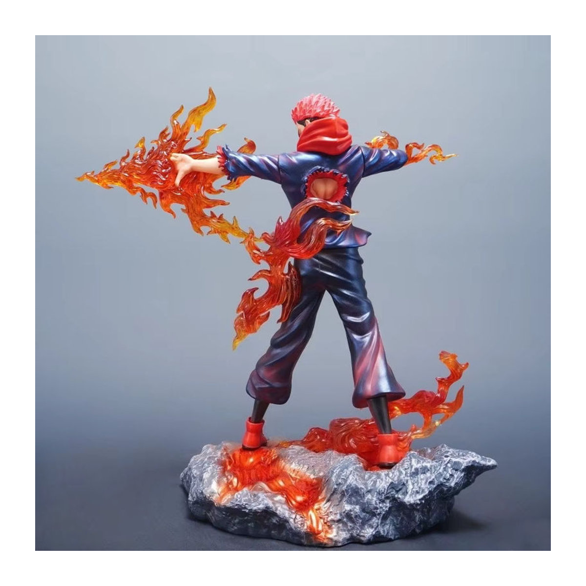 Bandai Jujutsu Kaisen Ryomen Sukuna Anime Figur aus Kunststoff, mehrfarbig, Höhe: 30 cm - Bild 4