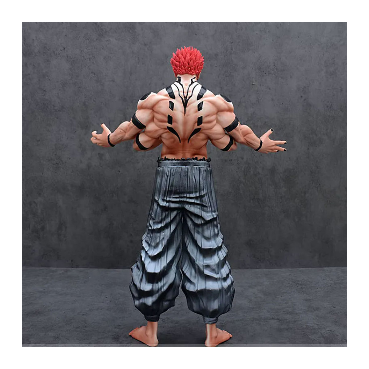 Bandai Jujutsu Kaisen Ryomen Sukuna Anime-Figur Modellstatue, mehrfarbig, Höhe: 30 cm - Bild 2