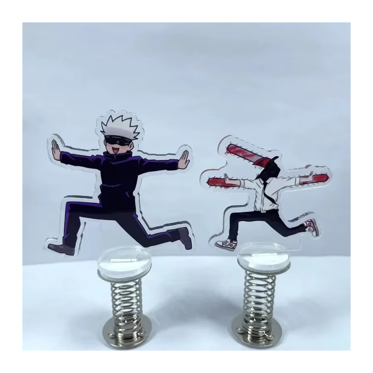 Bandai Jujutsu Kaisen Satoru Gojo Acryl Figur mit bewegbarem Kopf, mehrfarbig, Höhe: 10 cm - Bild 2