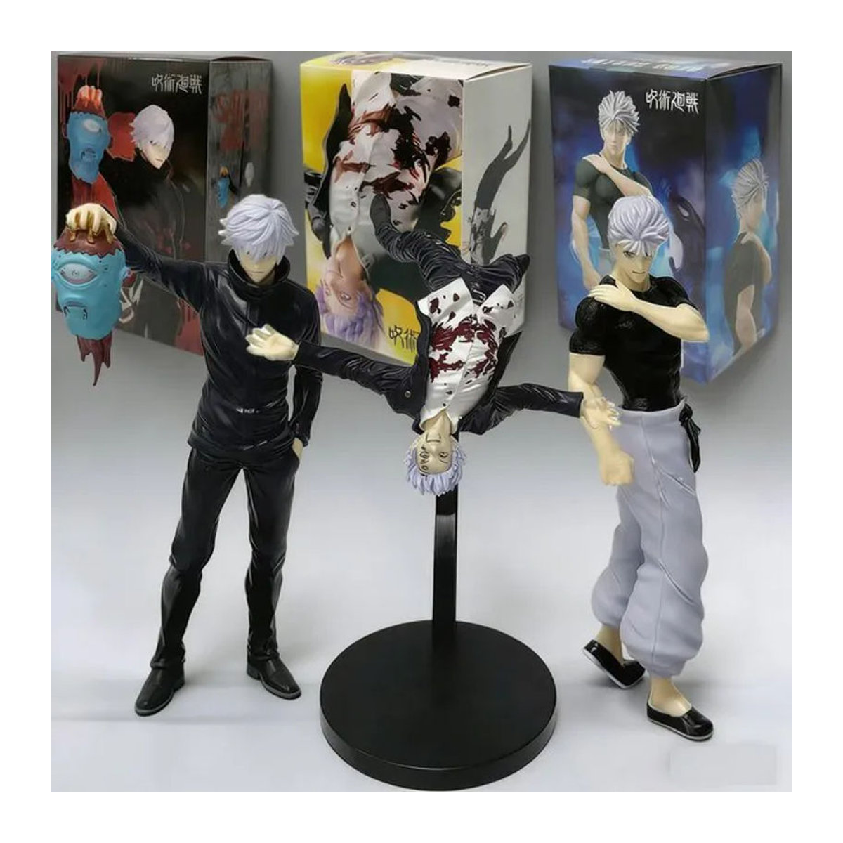 Bandai Jujutsu Kaisen Satoru Gojo Actionfigur aus PVC, mehrfarbig, Höhe: 17-19 cm - Bild 1