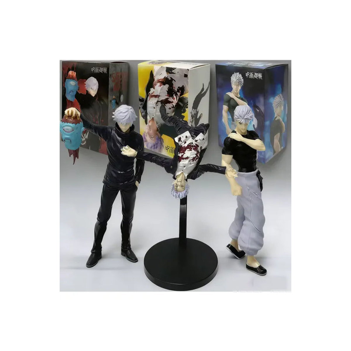Bandai Jujutsu Kaisen Satoru Gojo Actionfigur aus PVC, mehrfarbig, Höhe: 17-19 cm - Bild 5