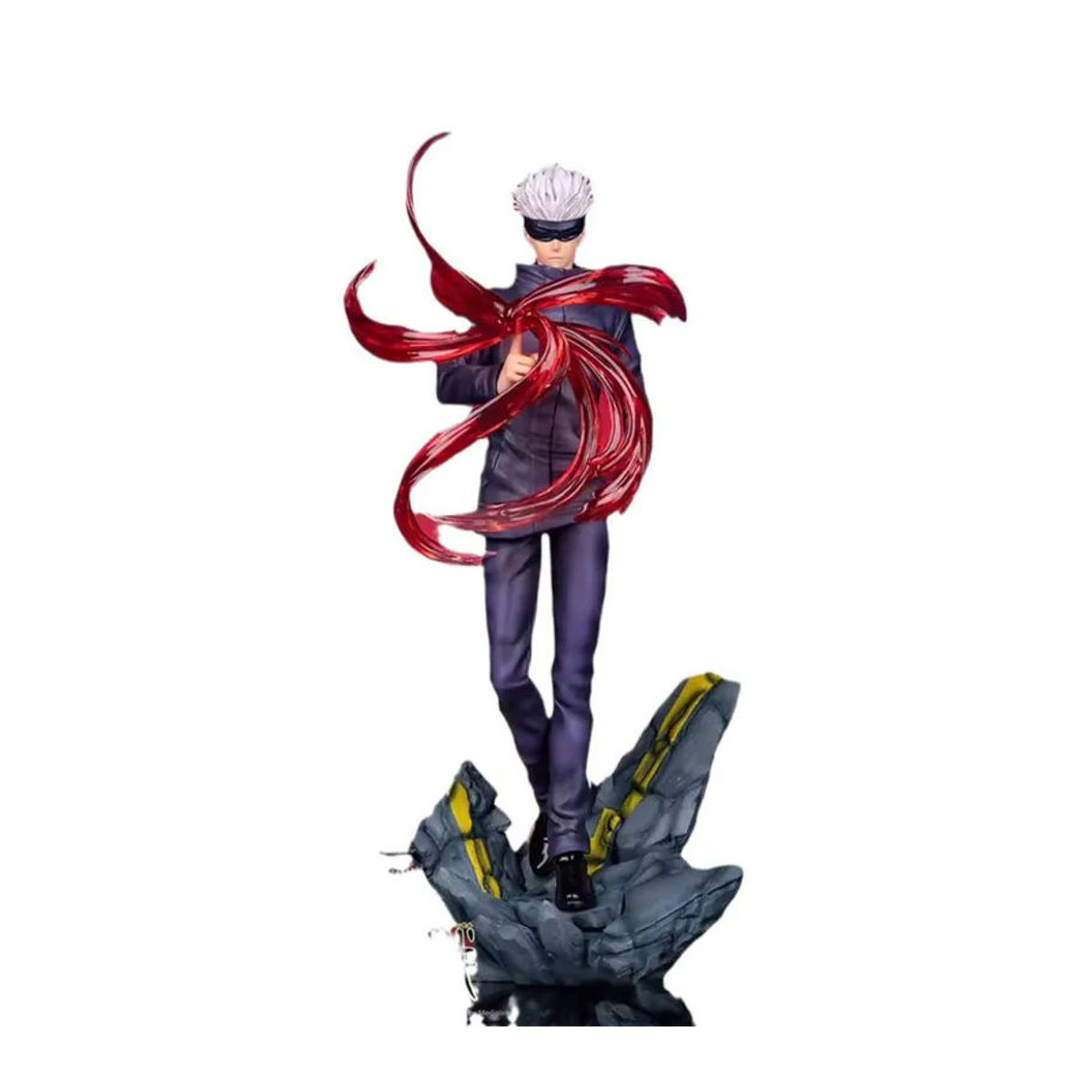 Bandai Jujutsu Kaisen Satoru Gojo Zero Reverse Technique Anime-Figur aus Kunststoff, Schwarz, Höhe: 28,5 cm - Bild 3