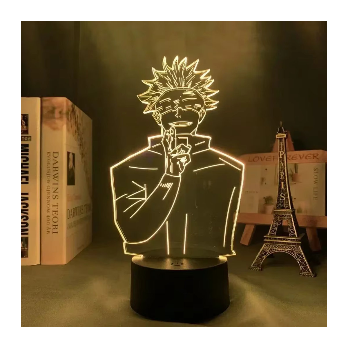 Bandai Jujutsu Kaisen Tischlampe mit Sukuna und Yuji Itadori Actionfiguren als buntes Nachtlicht für dein Schlafzimmer - Bild 1