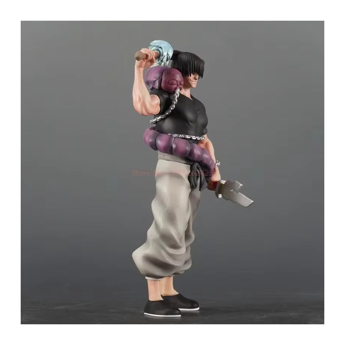 Bandai Jujutsu Kaisen Toji Fushiguro Actionfigur aus Kunststoff, mehrfarbig, Höhe: 21 cm - Bild 5