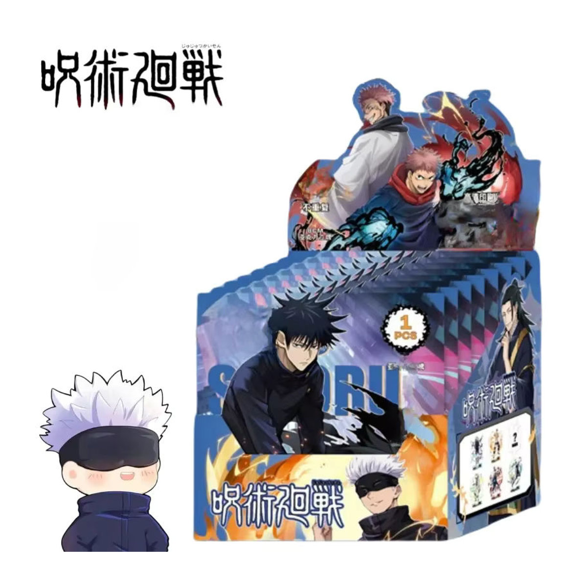 Bandai Jujutsu Line Blind Box Acryl Ornament mit Itadori Yuji, Satoru und Fushiguro Megumi in Mehrfarbig - Bild 7